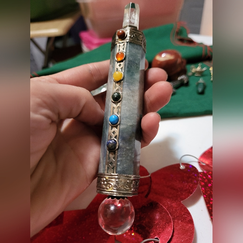 Crystal & Stone Chakra Wand
